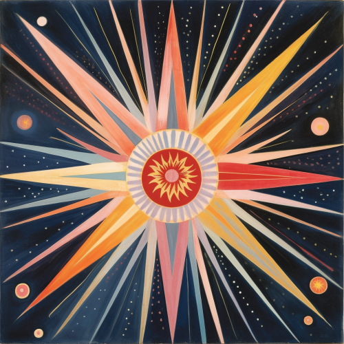 Reference to Hilma Af Klint